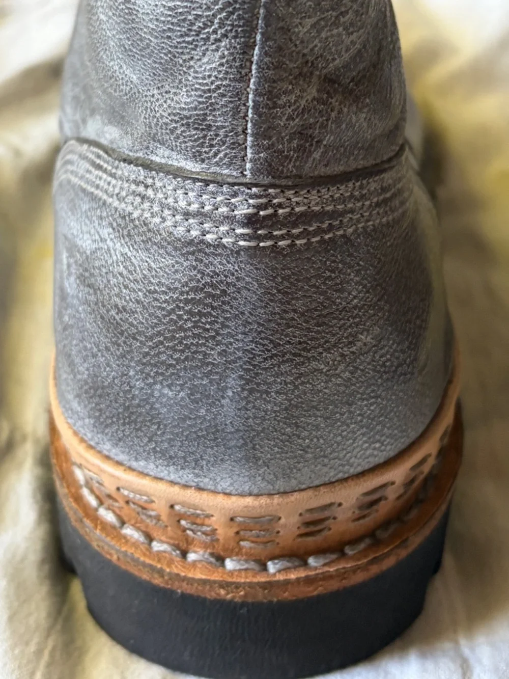 Black Label Diesel Boots, very soft Italian leather, made in Italy